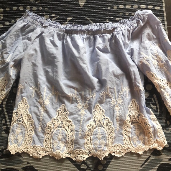 Charlotte Russe boho shirt size medium - Picture 4 of 6